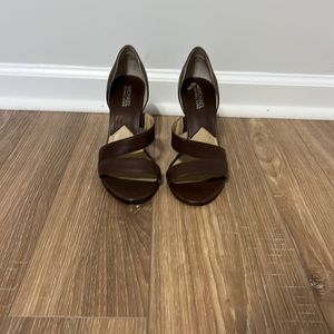 Michael Kors Brown Heels size 7.5